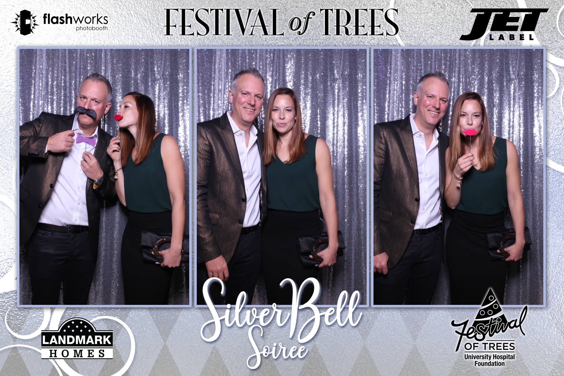 Festival of Trees Silver Bell Soiree - Photos and GIFs | View more photos from the event at gallery.flashworksphotobooth.com/u/FlashworksPhotoboothInc/Festival-of-Trees-Silver-Bell-Soiree-Photos-and-GIFs